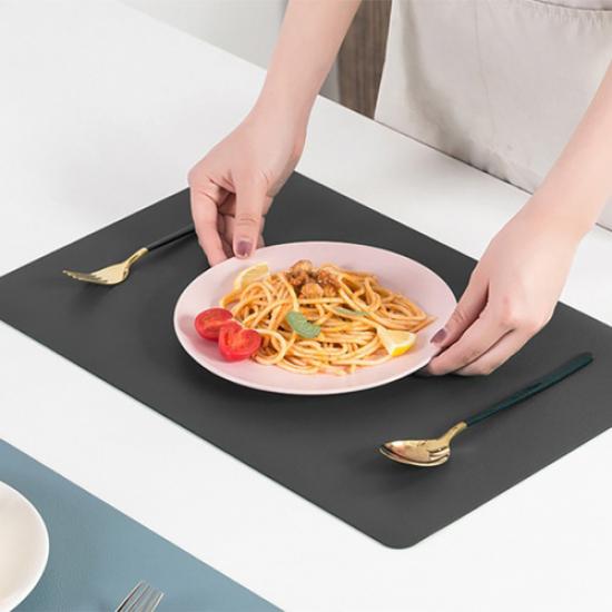 식탁의 품격 블랙 테이블 매트 1EA