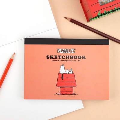 Peanuts 스누피 뜯어쓰는 스케치북 B6 사이즈
