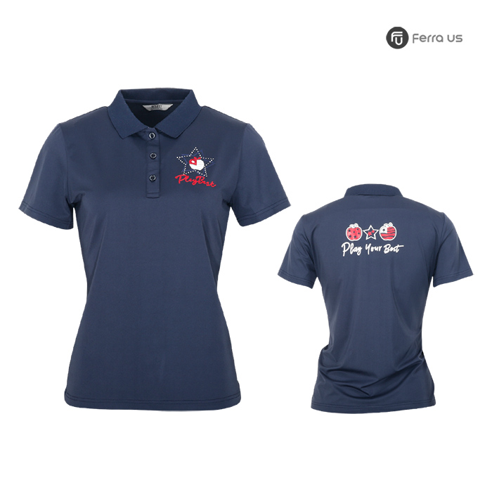 페라어스 여성 골프 애플스타 반팔 티셔츠 ATBU5053R9