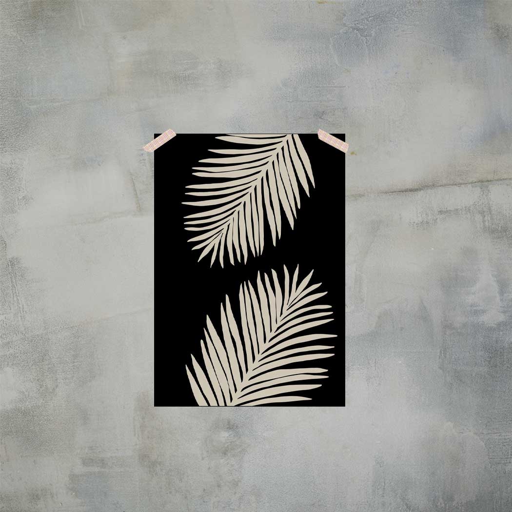 포스터 멋진그림 Palm Leaves A4사이즈