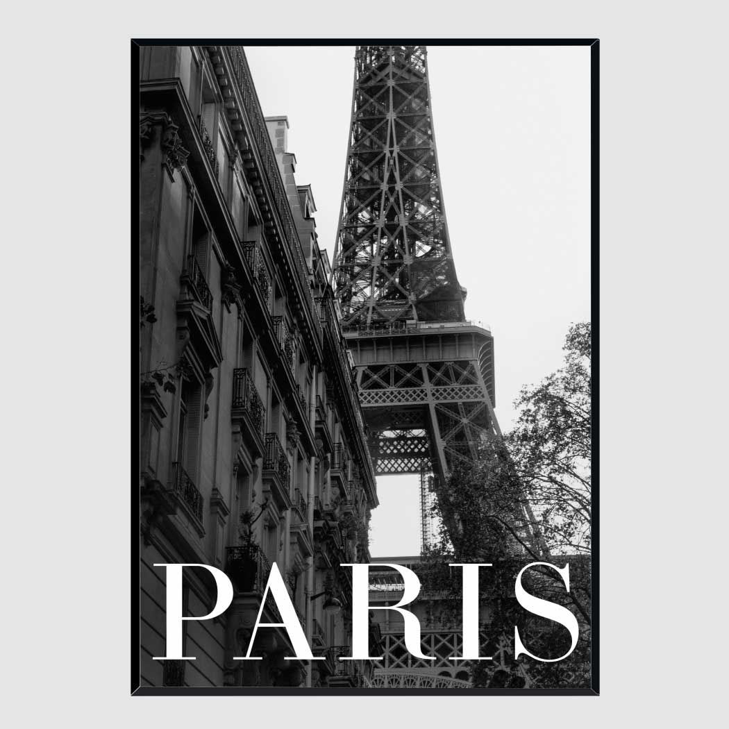 모던 인테리어액자 Paris Text 1 A2사이즈