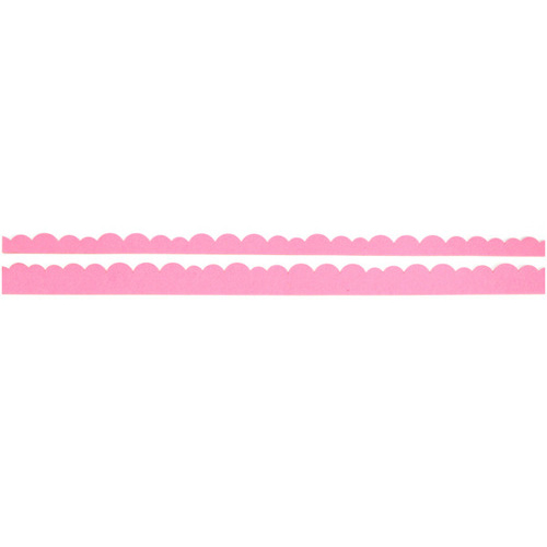 [아트공구][유니네121]6000 펠트 이중주름지띠 핑크